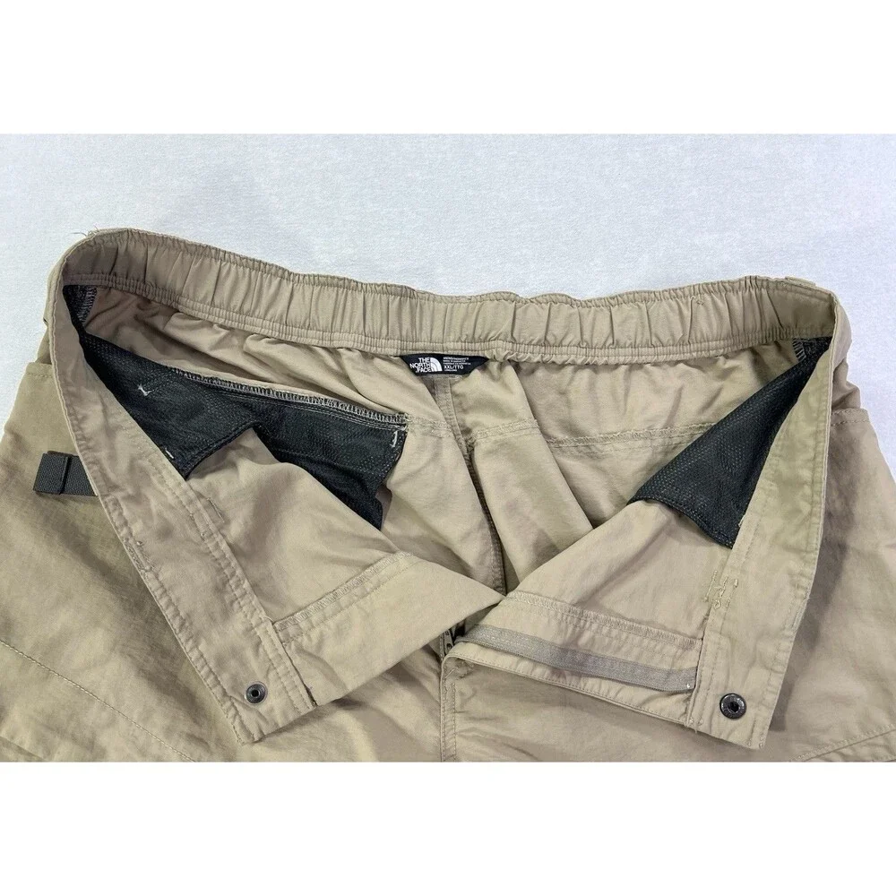 The North Face Paramount Trail Hiking Cargo Shorts 11” Mens 2XL Beige NF0A2WL9